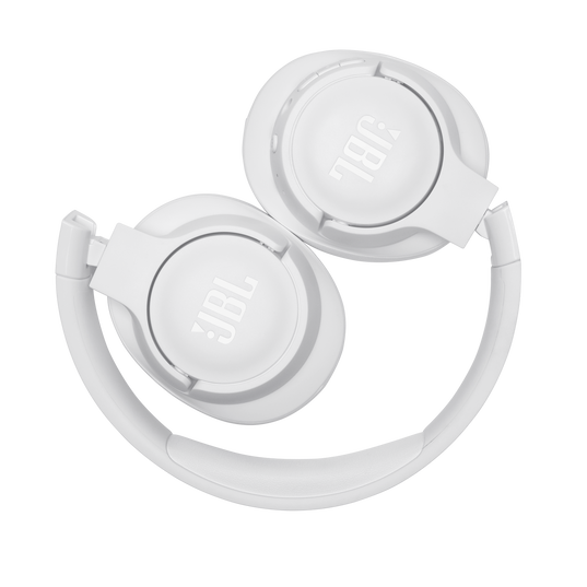 JBL Tune 710BT - White - Wireless Over-Ear Headphones - Detailshot 3